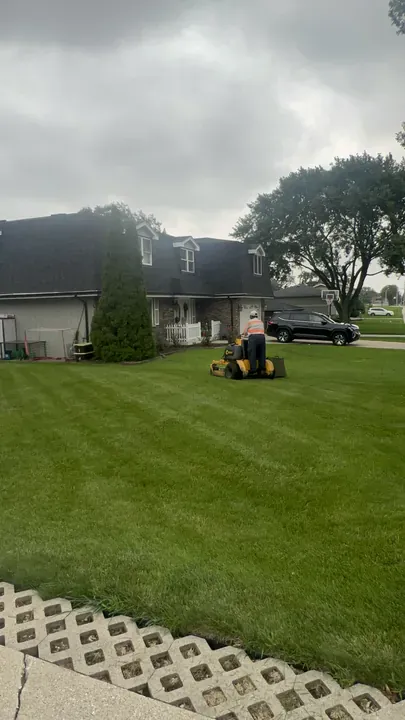 Zero Turn Mowing Open Lawn Posen Il